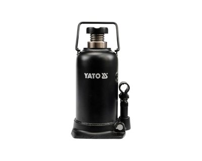Домкрат бутылочный гидравлический 20 т YATO YT-1707, 241-521 мм фото