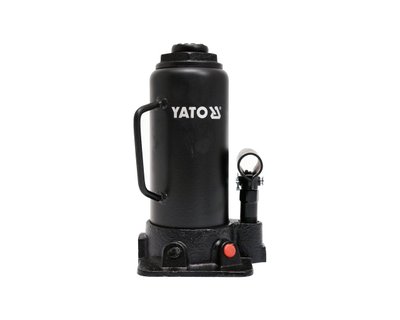 Домкрат бутылочный гидравлический 12 т YATO YT-17005, 230-465 мм фото