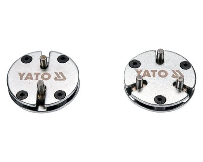 Адаптеры для вжатия тормозных поршней YATO YT-06809, 2 и 3 штыревые, 3/8", 2 шт фото